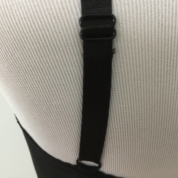 Bebe Floral Sequin Bralette Top in black - Picture 8 of 8